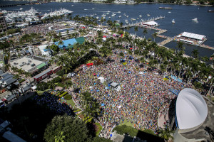 The final day of Sunfest.  (Greg Lovett/The Palm Beach Post)