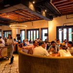 Since its grand opening May 17th, The Cooper restaurant has become a local hot spot. The Palm Beach Gardens eatery and bar, shown here on a Saturday night, serves a farm-to-table concept menu. (Contributed by LibbyVision.com)